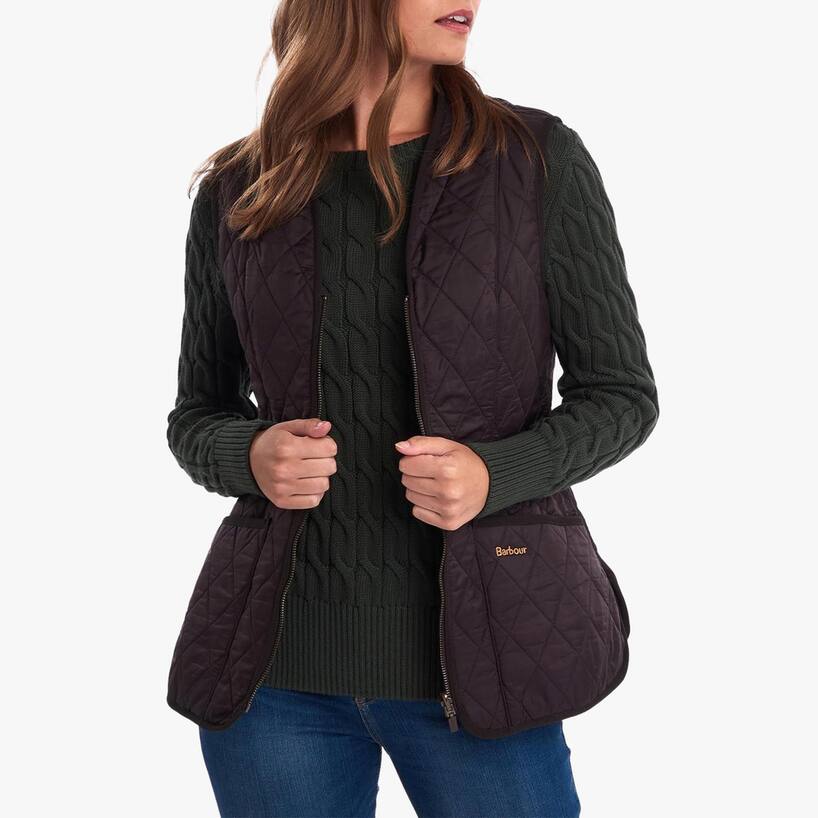 rinascente Barbour Gilet Lady Betty in lana 