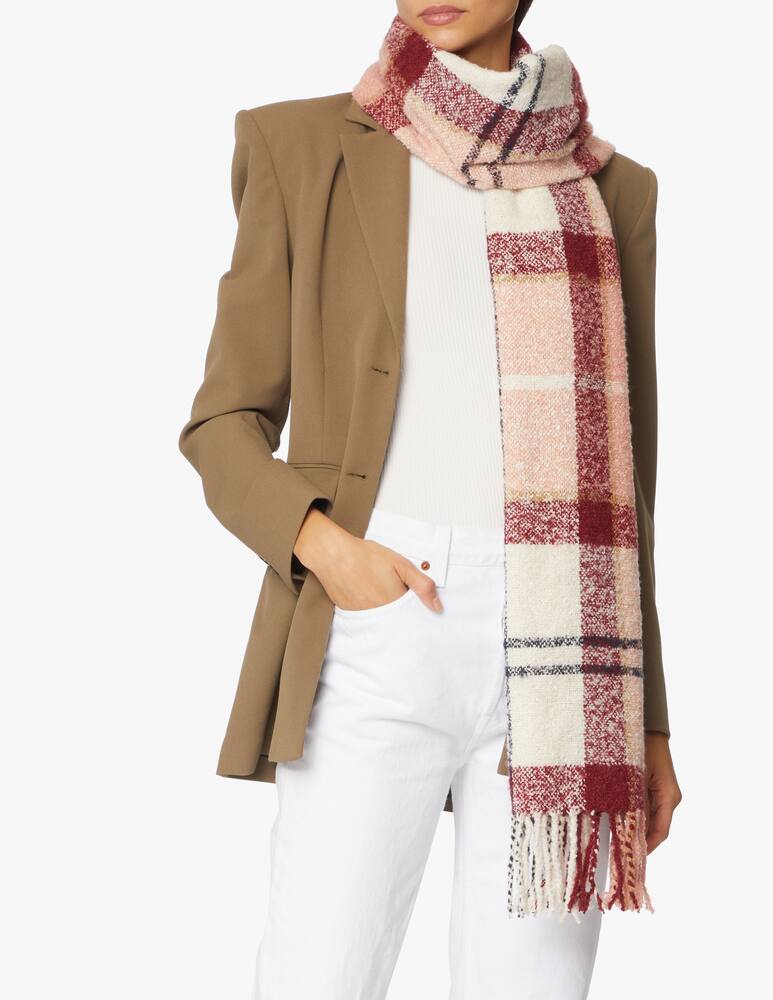 rinascente Barbour Boucle Tartan Scarf