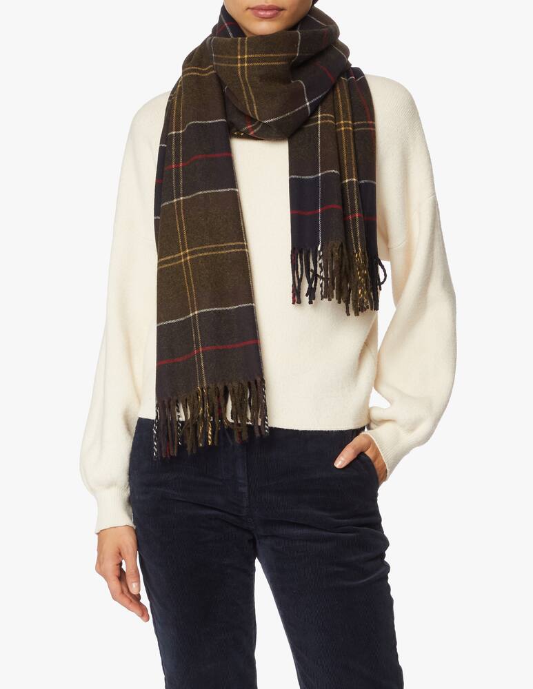 rinascente Barbour Scarf with tartan print Hailes