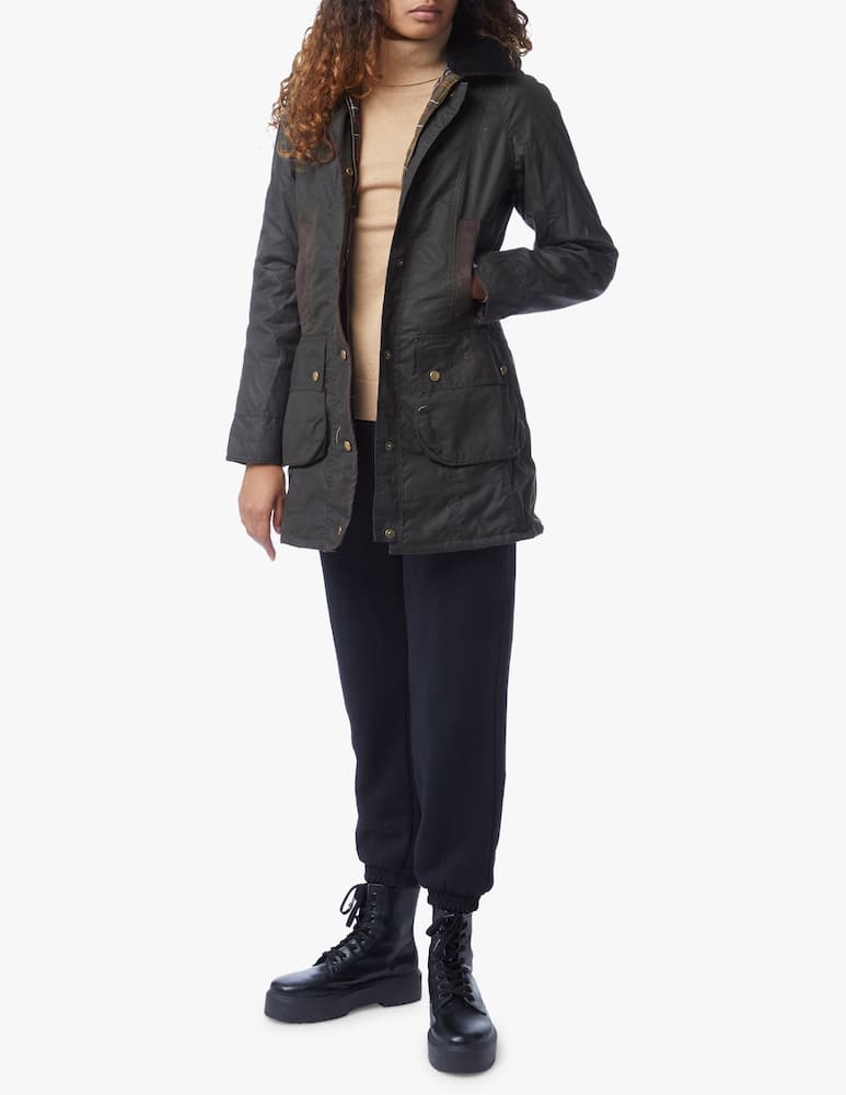 rinascente Barbour Bower wax jacket - Green