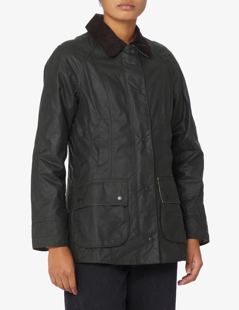 Barbour Giacca in cotone cerato - Oliva - immagine 1 Barbour Giacca in cotone cerato - Oliva - immagine 1