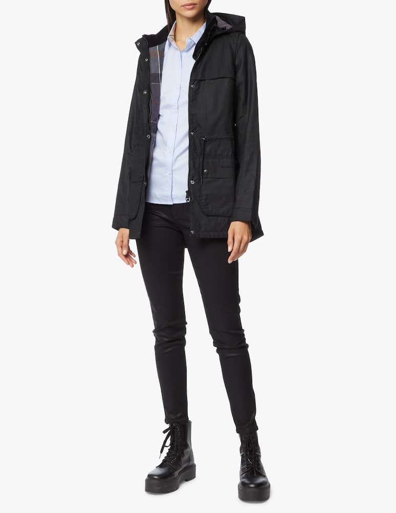 rinascente Barbour Cassley waxed jacket