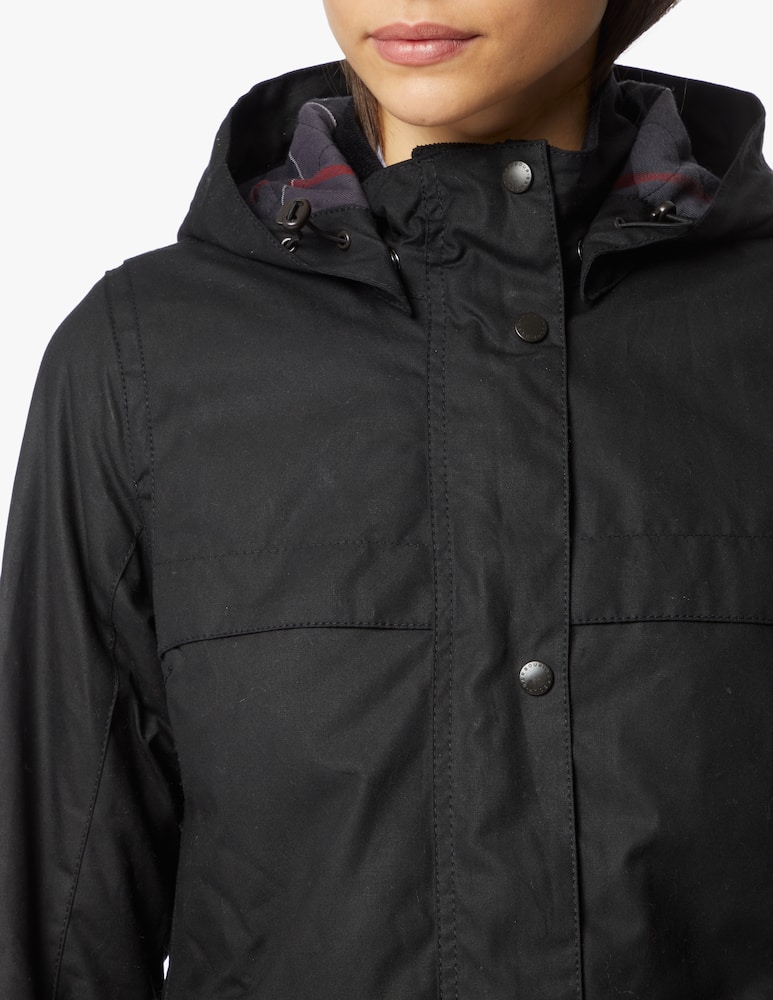 rinascente Barbour Cassley waxed jacket