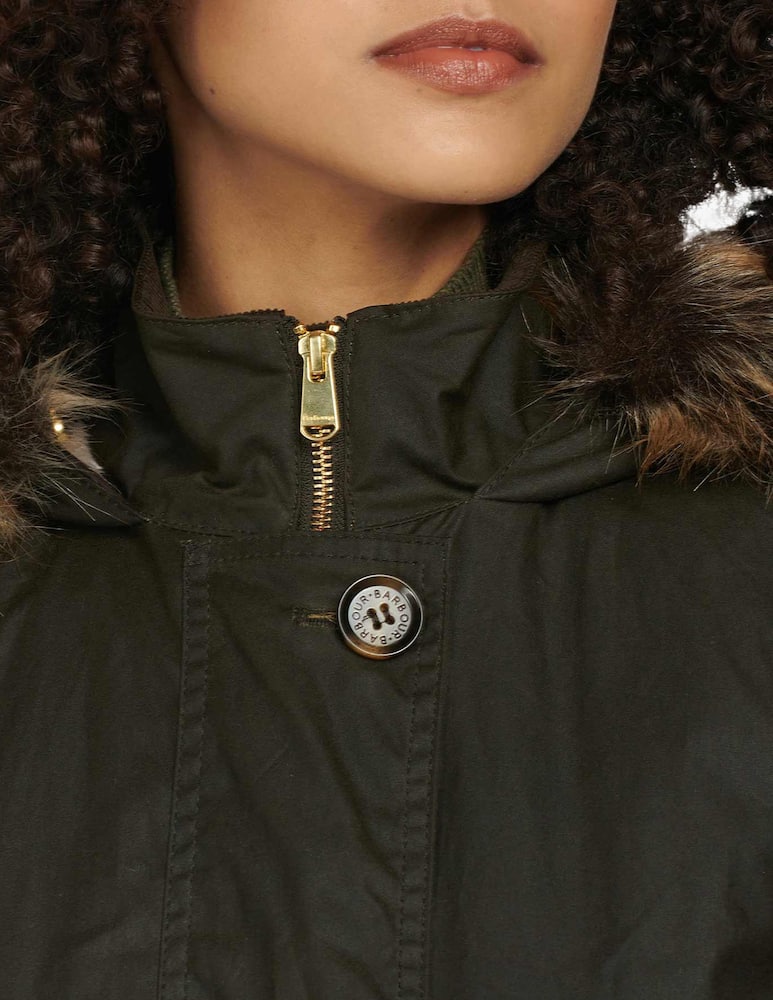 rinascente Barbour Claudia Wax jacket