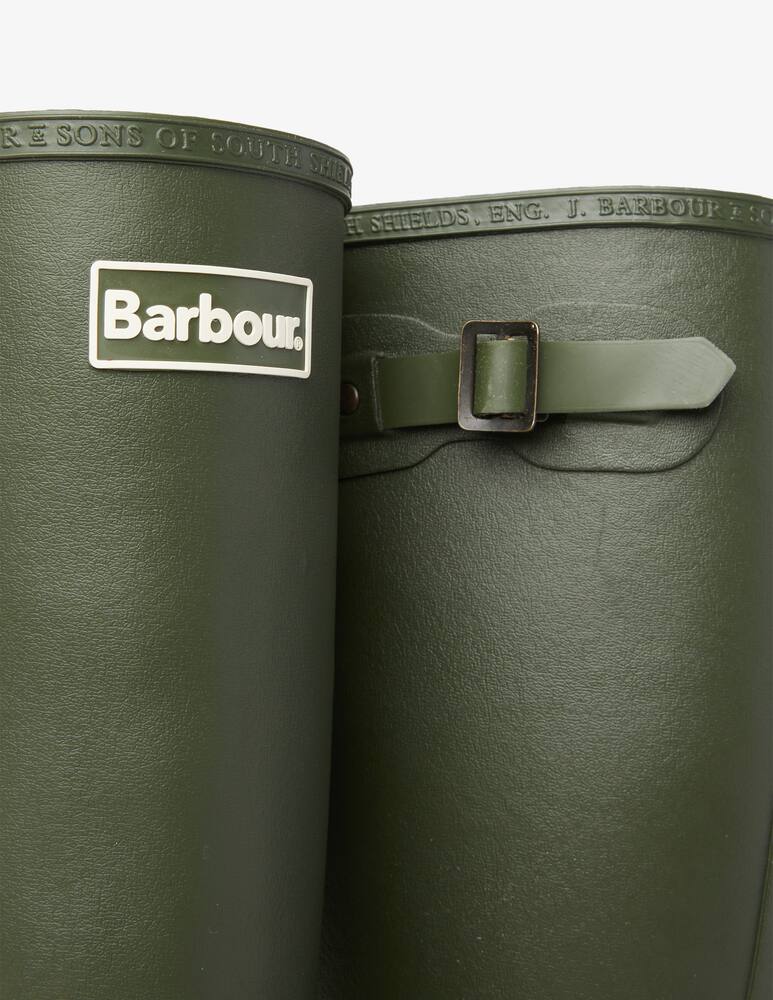 Barbour Textile check rubber boot - Green - picture 2 Barbour Textile check rubber boot - Green - picture 2