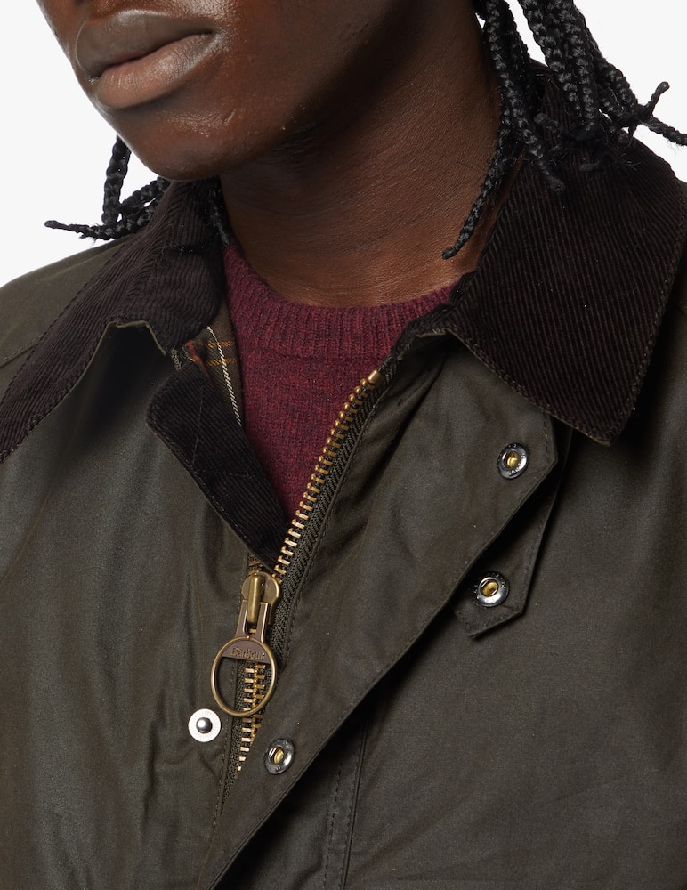 Barbour Giubbotto cerato Bristol - Verde - immagine 4 Barbour Giubbotto cerato Bristol - Verde - immagine 4