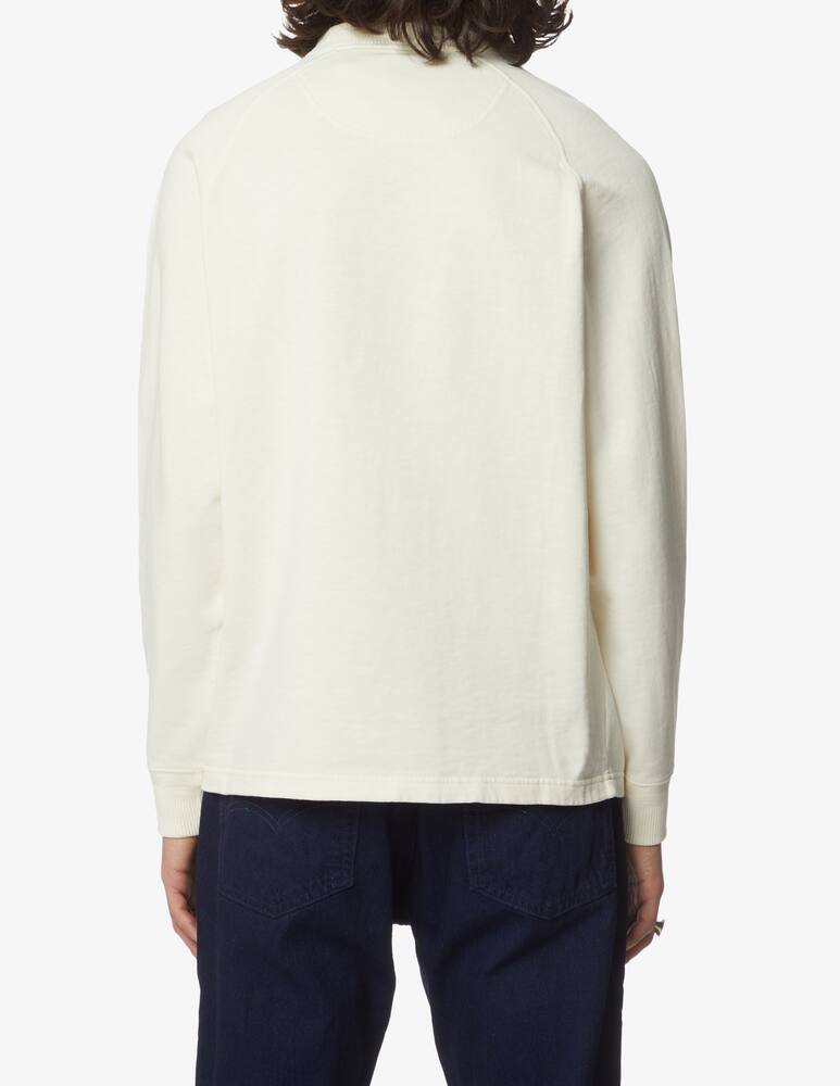 Barbour 50 degree roundneck sweatshirt - white - picture 3