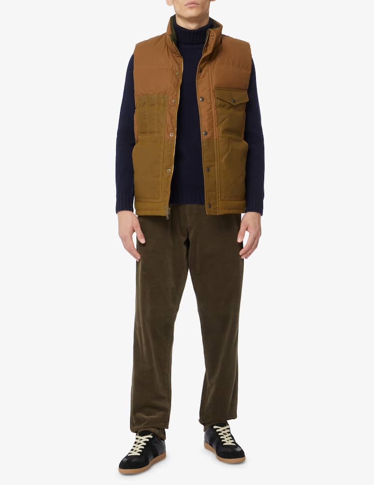 rinascente Filson Padded wax vest - Brown