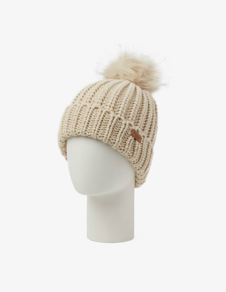 rinascente Barbour Confezione regalo sciarpa berretto pom pom