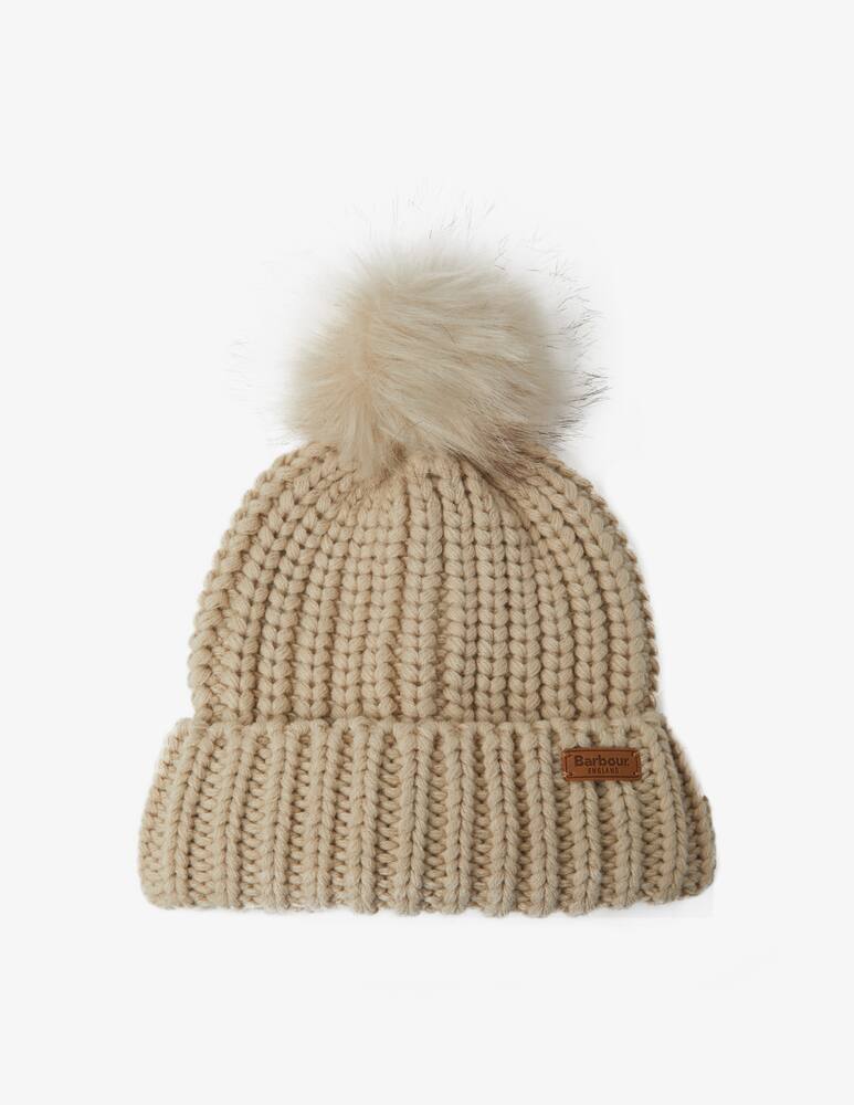 rinascente Barbour Confezione regalo sciarpa berretto pom pom