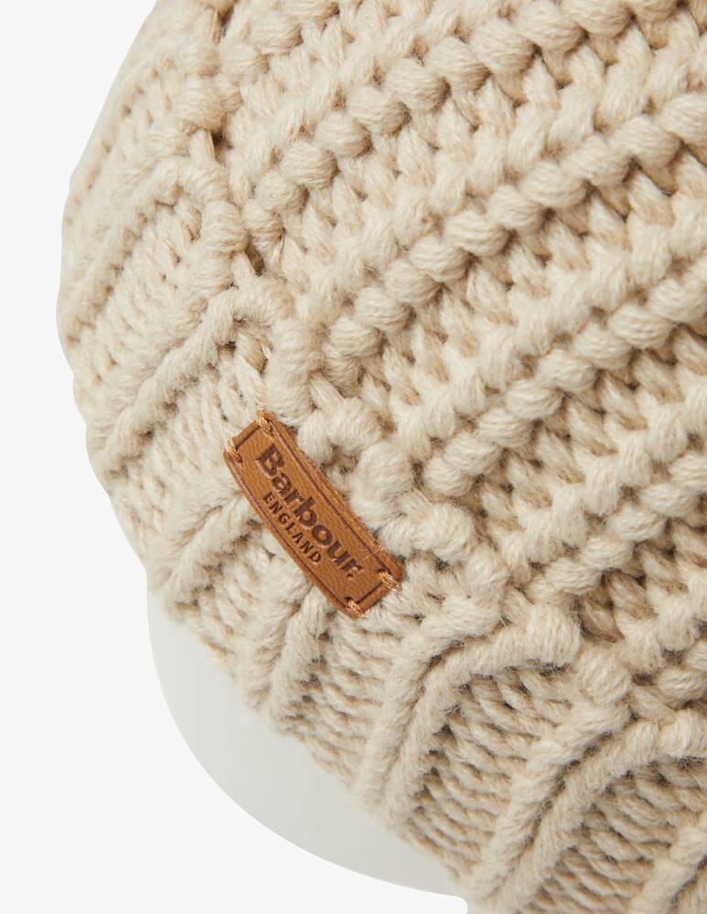 rinascente Barbour Confezione regalo sciarpa berretto pom pom