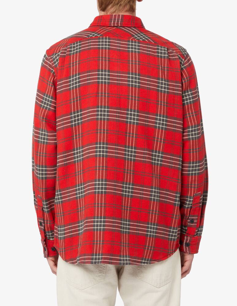 rinascente Filson Cotton heavy plaid shirt - Red