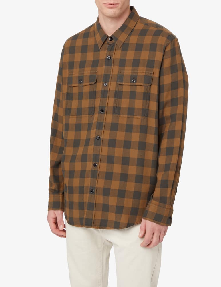 rinascente Filson Camicia a quadri  - Marrone