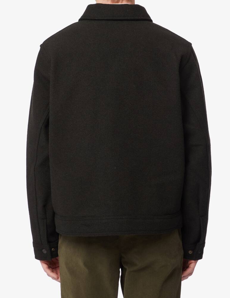 rinascente Filson Wool check bomber jacket - Black