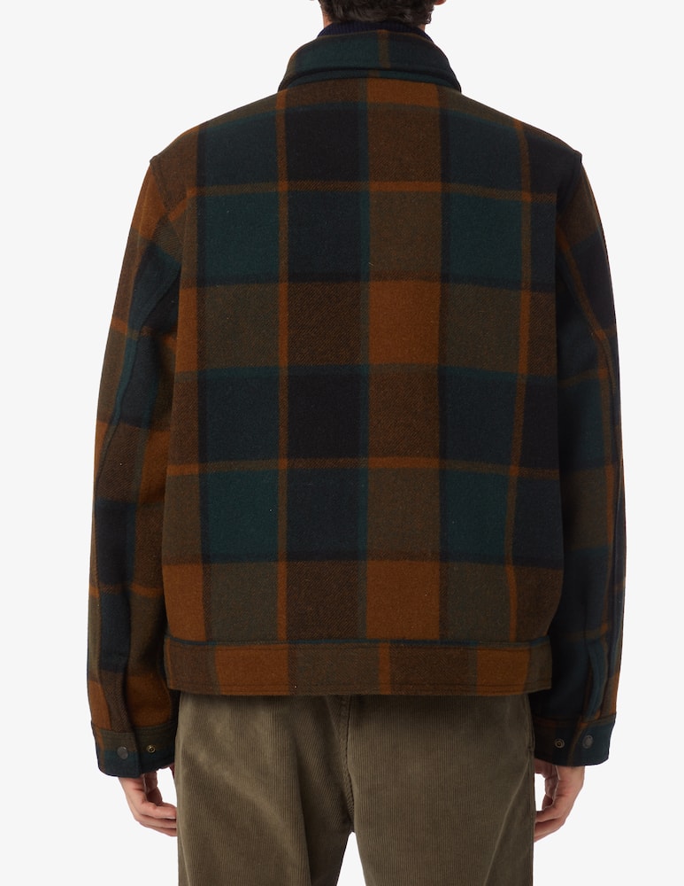 Filson Wool check bomber jacket - Multi - picture 3