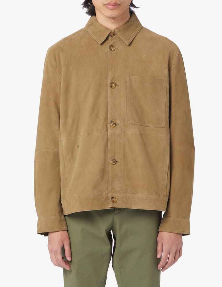 Baracuta Giacca overshirt in suede - immagine 1 Baracuta Giacca overshirt in suede - immagine 1