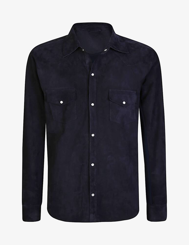 rinascente Eleventy Texas And Jersey Shirt Jacket