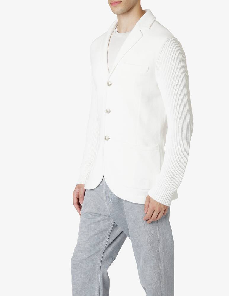 rinascente Eleventy Single-Breasted Knitted Jacket