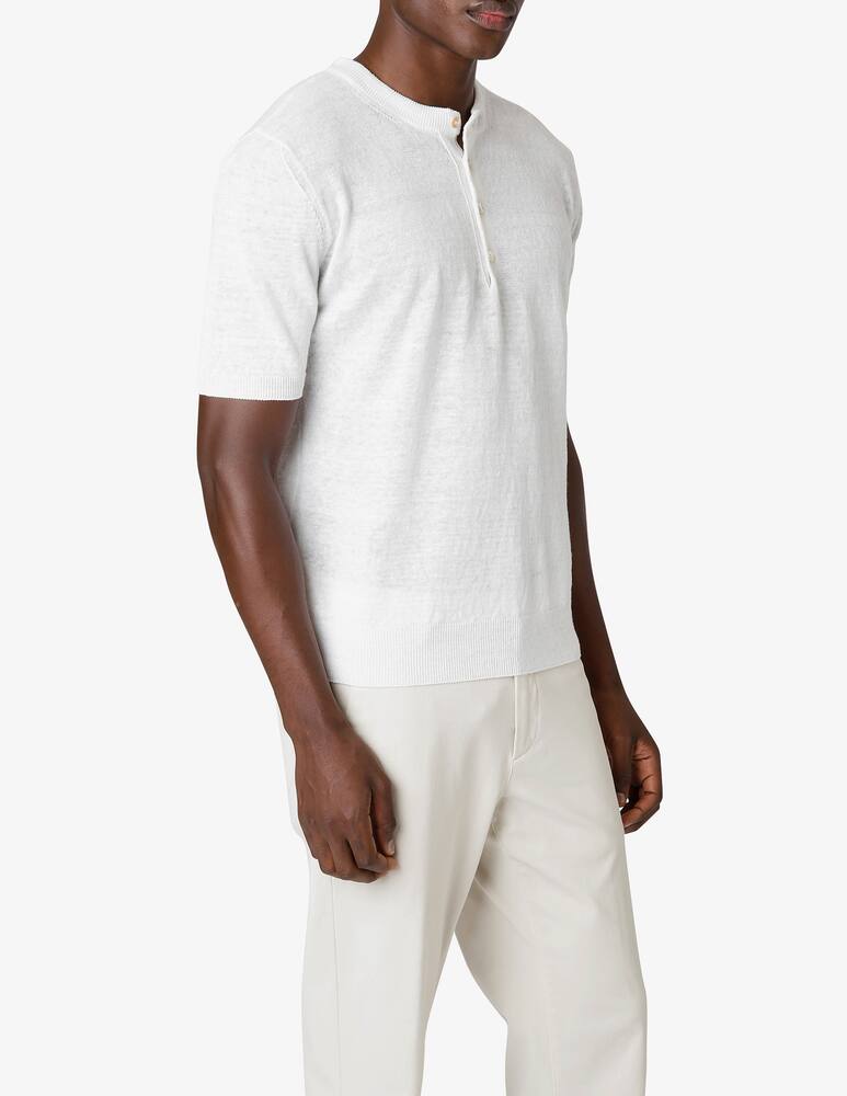 rinascente Eleventy Maglia Serafino Lino Unito