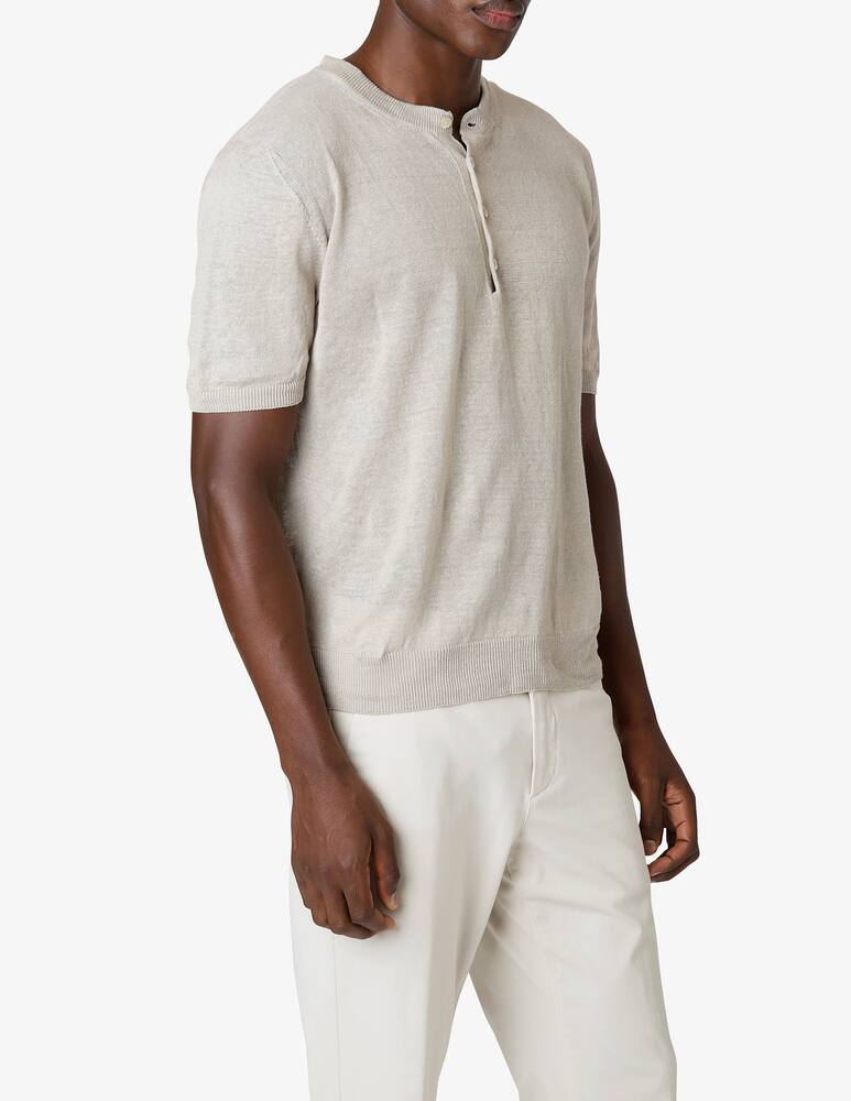 rinascente Eleventy Maglia Serafino Lino Unito