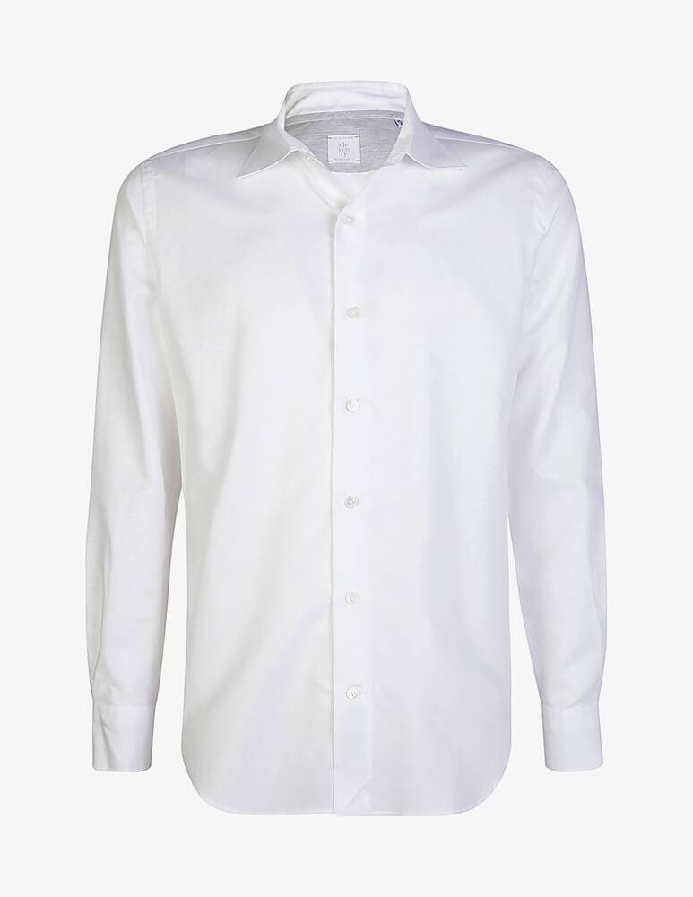 rinascente Eleventy Camicia Collo Italiano in Lino