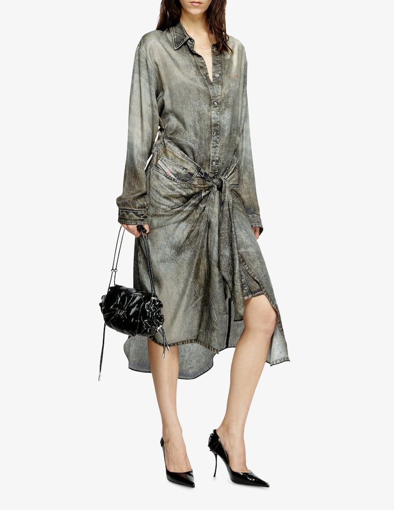 Diesel Borsa a spalla Scrunch-D - immagine 2