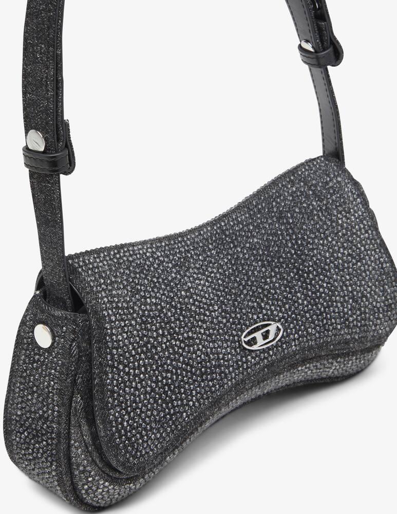 rinascente Diesel Play clutch denim strass
