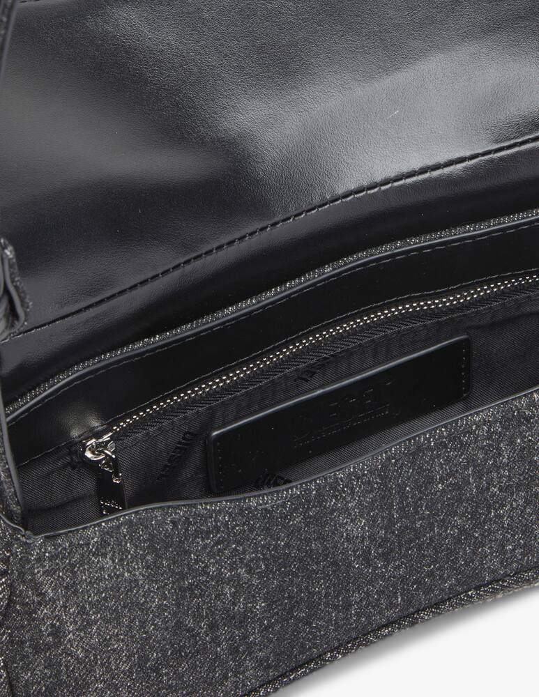 rinascente Diesel Play clutch denim strass