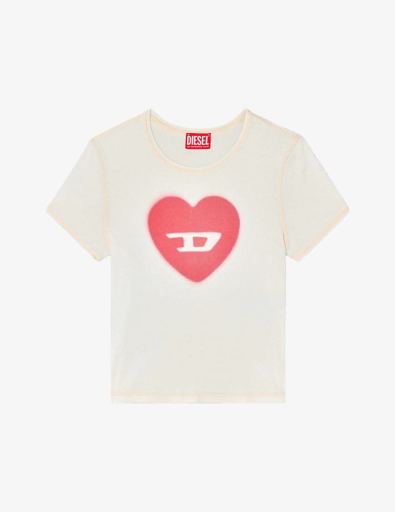 rinascente Diesel Heart logo t-shirt