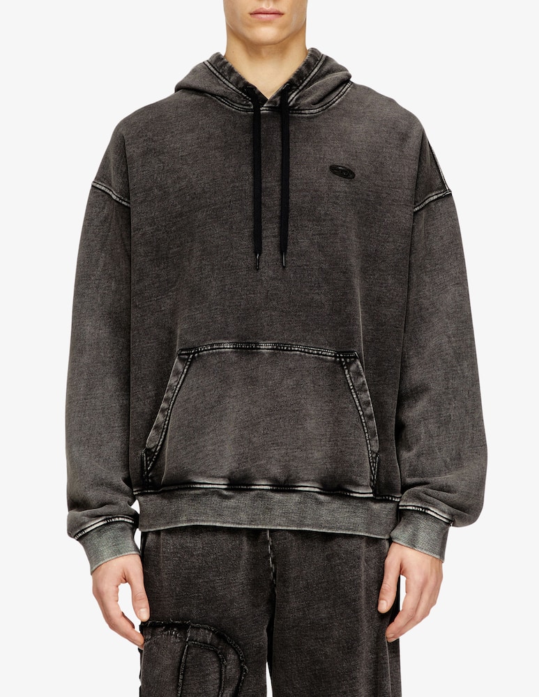 rinascente Diesel Hooded denim sweatshirt