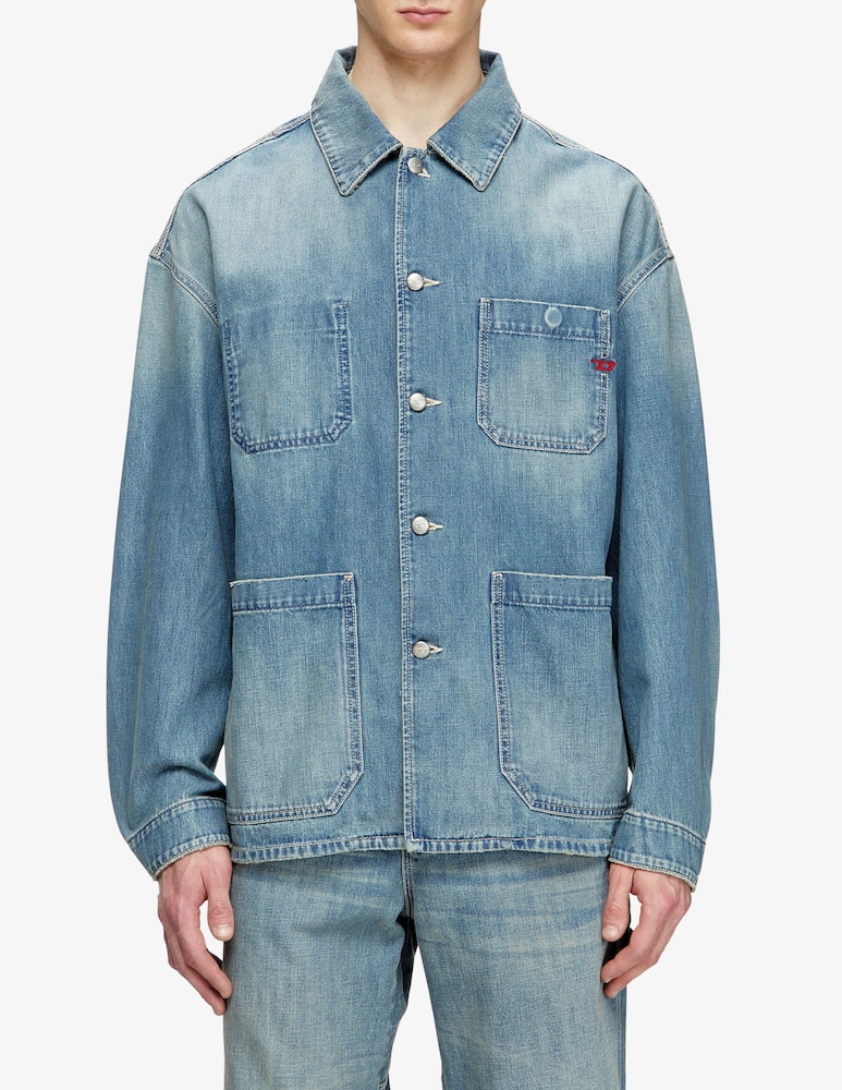 rinascente Diesel Denim utility jacket