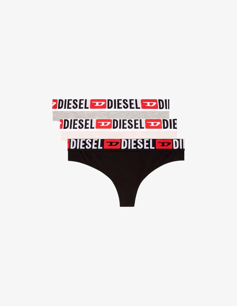rinascente Diesel Set di 3 perizoma con logo