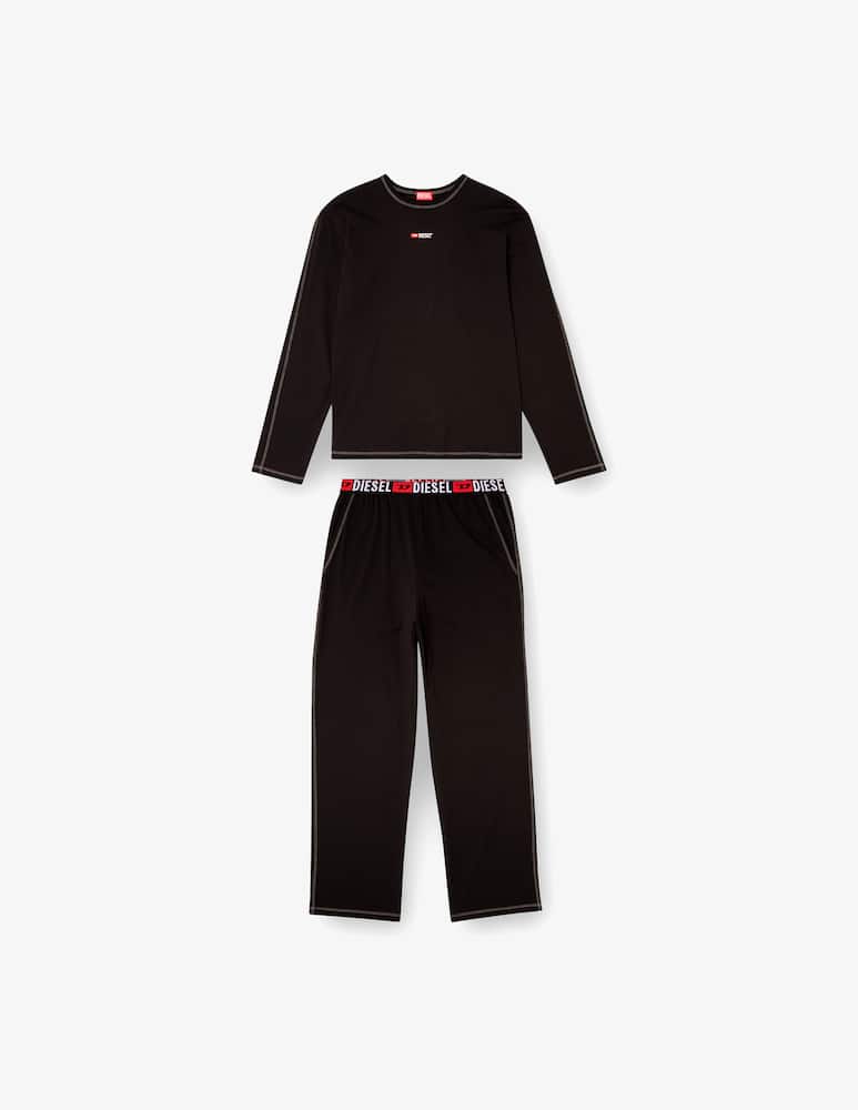 Diesel Pyjama set with logo waistband - picture 2 Diesel Pyjama set with logo waistband - picture 2