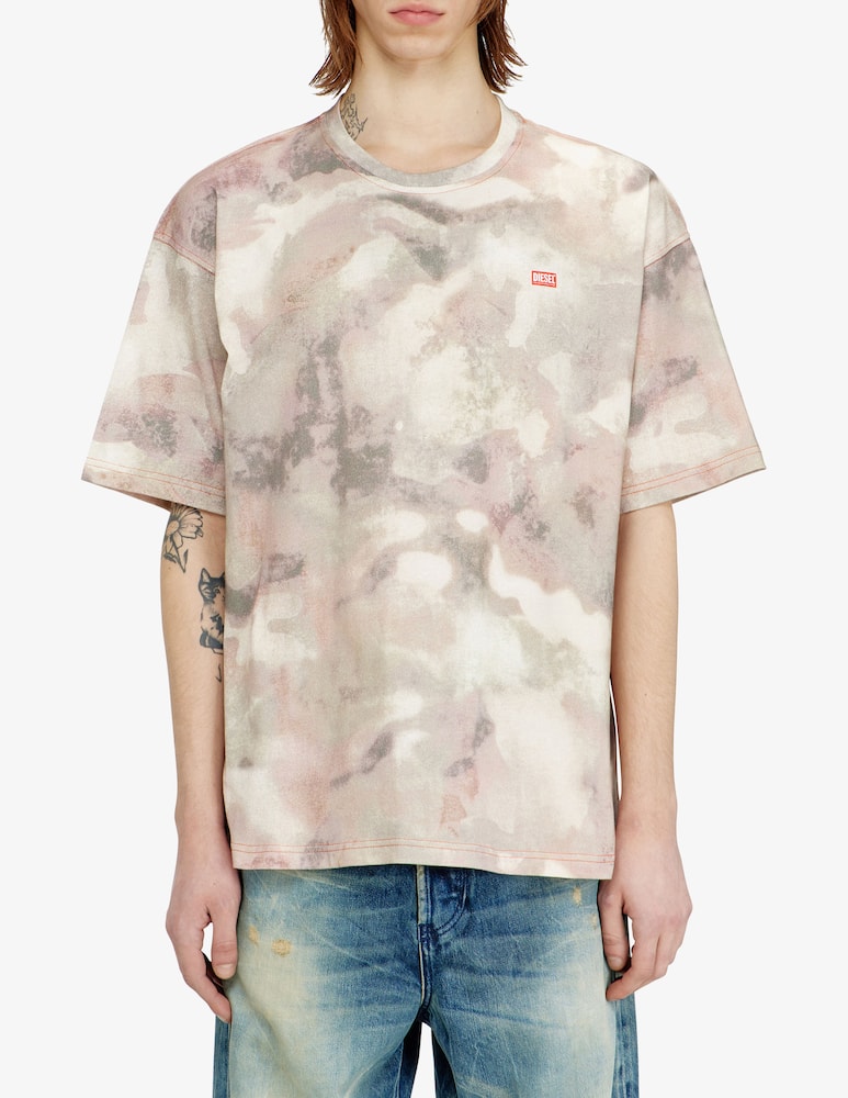 rinascente Diesel T-shirt stampa astratta