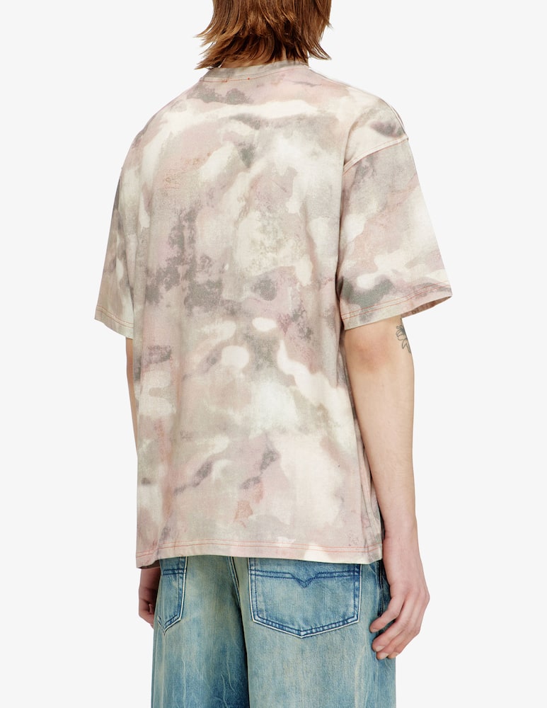 rinascente Diesel T-shirt stampa astratta