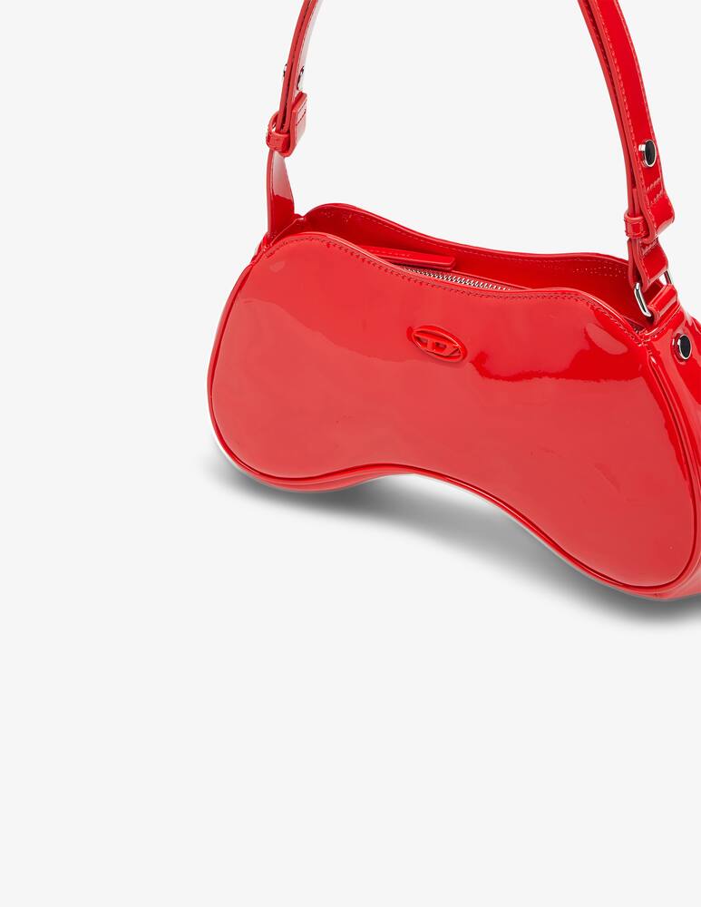 rinascente Diesel Play borsa a spalla in vernice