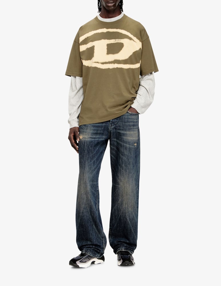 rinascente Diesel Graphic logo t-shirt