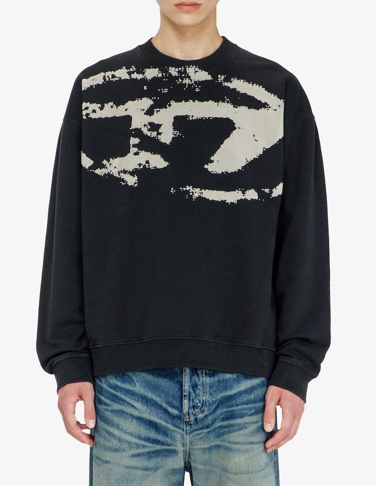 rinascente Diesel Printed crewneck sweatshirt