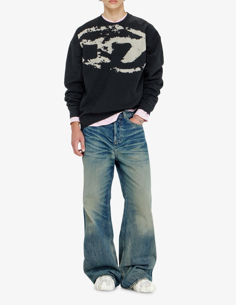rinascente Diesel Printed crewneck sweatshirt