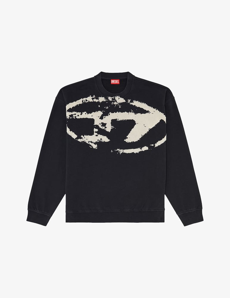 rinascente Diesel Printed crewneck sweatshirt