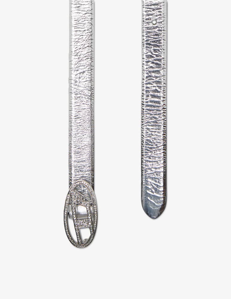 rinascente Diesel Logo strass belt