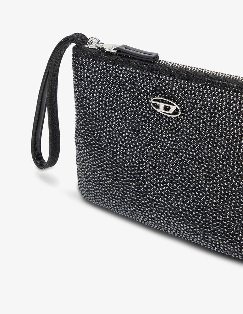 rinascente Diesel Strass wristlet pouch