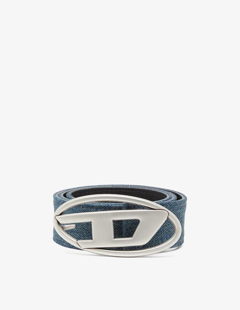 rinascente Diesel Denim high-waist logo belt