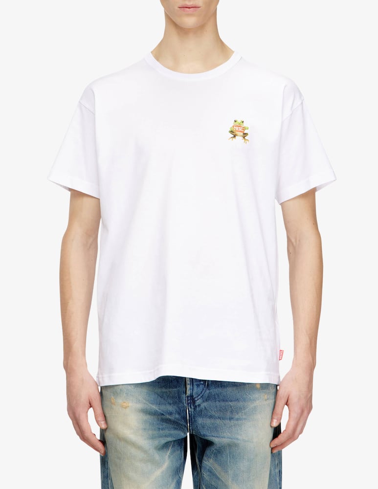 rinascente Diesel Frog patch t-shirt