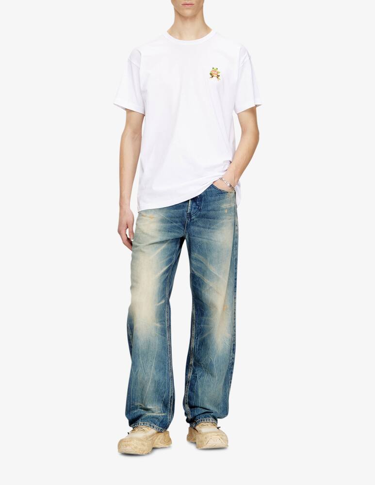 rinascente Diesel Frog patch t-shirt