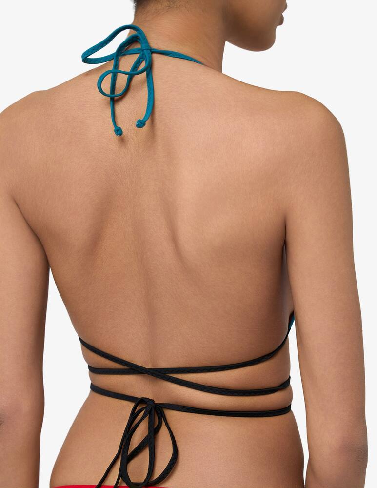 rinascente Diesel Trisha triangle bikini top