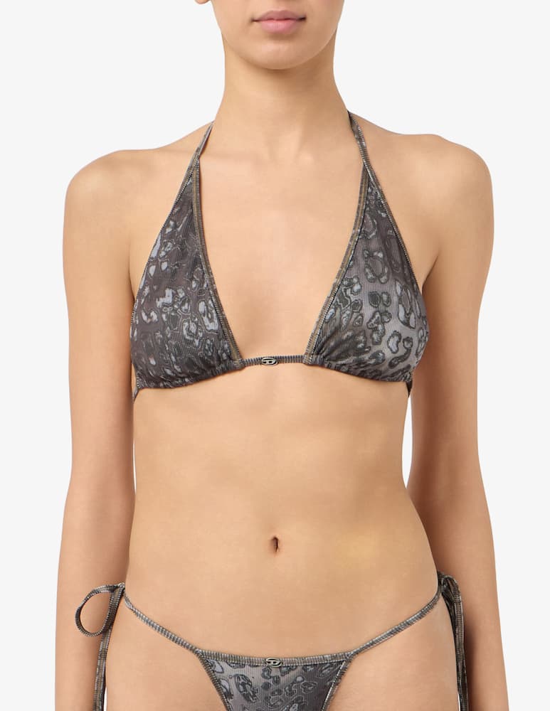 rinascente Diesel Corinne triangle bikini top
