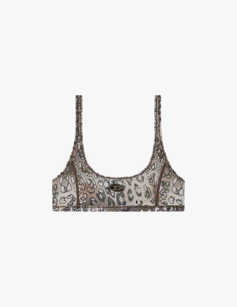 rinascente Diesel Chelsea leopard print bralette