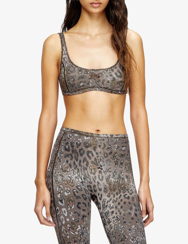 Diesel Chelsea leopard print bralette - picture 2 Diesel Chelsea leopard print bralette - picture 2