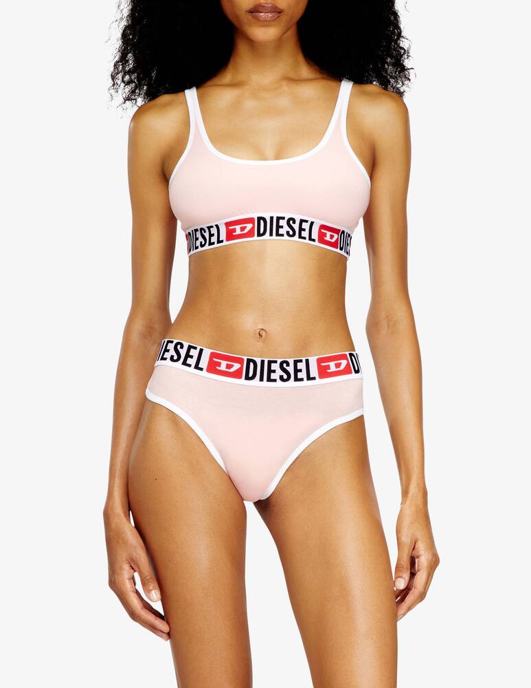 rinascente Diesel Diesel logo bralette